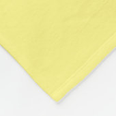 Couverture Polaire Jaune citron (Coin)