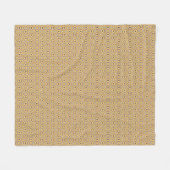 Couverture Polaire Jaune et rose (Devant (Horizontal))