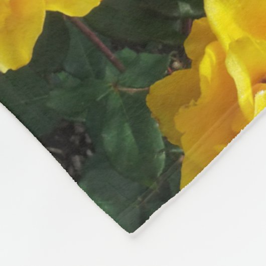 Couverture Polaire JAUNE ROSE polaire (Coin)