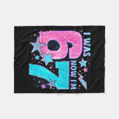 Couverture Polaire J'avais 6 ans maintenant j'ai 7 ans Six Sept Drôle (Devant (Horizontal))