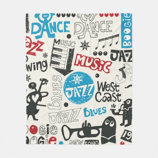 Couverture Polaire jazz doodmix (Devant)