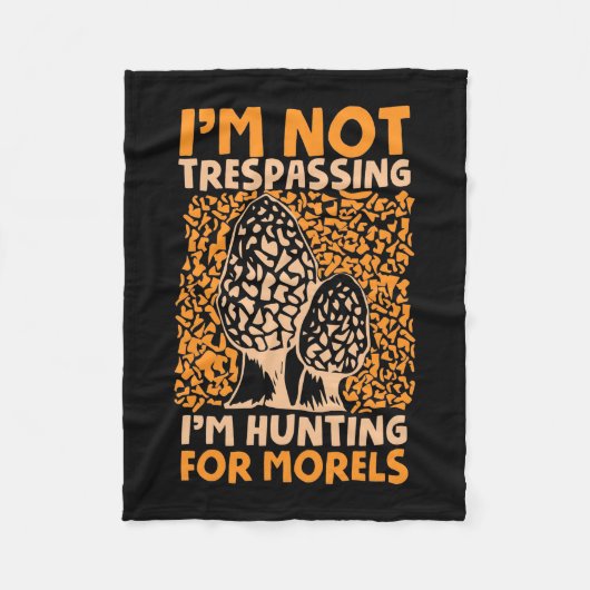 Couverture Polaire Je Cherche Des Morels (Devant)