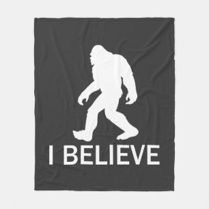 Couverture Polaire Je crois en Bigfoot
