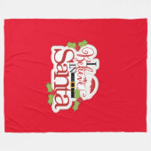 Couverture Polaire Je Crois En Père Noël (Devant (Horizontal))