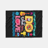 Couverture Polaire Je Fais Ce Que J'Aime (Devant (Horizontal))