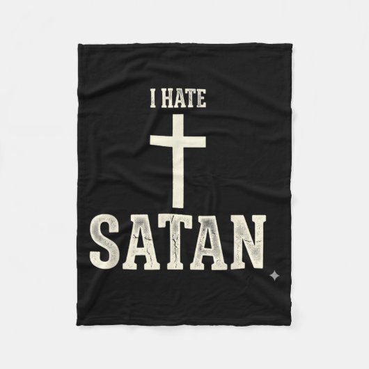 Couverture Polaire Je hais Satan (Devant)