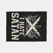 Couverture Polaire Je hais Satan (Devant (Horizontal))