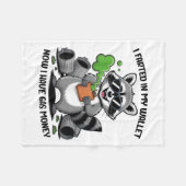 Couverture Polaire Je L'Ai Farci Dans Mon Portefeuille Maintenant Avo (Devant (Horizontal))