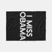Couverture Polaire Je Manque Obyma Anti Trump Manifestation Dissident (Devant (Horizontal))