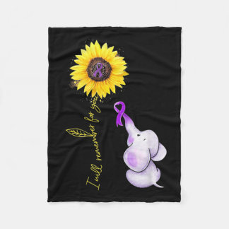 Couverture Polaire Je Me Souviendrai De Vous Sunflower Alzheimerheime