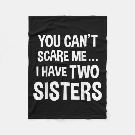 Couverture Polaire Je n'ai pas deux soeurs. (Devant)