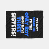 Couverture Polaire Je n'ai que trois soeurs frère G (Devant (Horizontal))