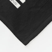 Couverture Polaire Je ne crois pas en toi non plus Bigfoot Silhouette (Coin)