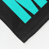 Couverture Polaire Je ne dors pas, je repose juste mes yeux (Coin)