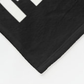 Couverture Polaire Je ne peux pas amener mon Bulldog Je n'irai pas à (Coin)