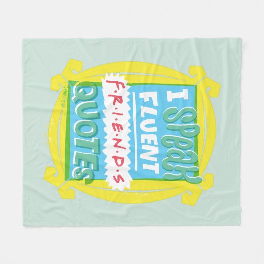 Couverture Polaire Je parle des devis Fluent FRIENDS™ - Peephole (Devant (Horizontal))