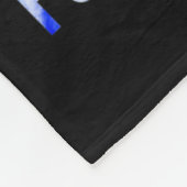 Couverture Polaire Je Porte Du Purple Turquoise Pour La Prévention Du (Coin)