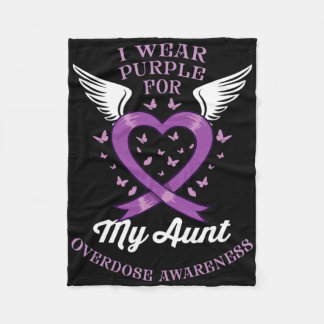 Couverture Polaire Je Porte Du Violet Pour La Sensibilisation À La Su