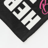 Couverture Polaire Je Porte Le Rose Pour Ma Femme Sensibilisation Au  (Coin)