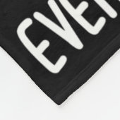 Couverture Polaire Je Porte Turquoise Et Violet Pour Quelqu'Un Que Je (Coin)