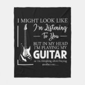 Couverture Polaire Je pourrais avoir l'air de vous écouter de la musi (Devant)