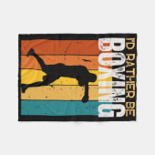 Couverture Polaire Je Préfère Boxer Funny Boxer (Devant (Horizontal))