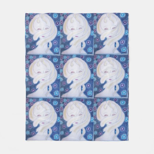 Couverture Polaire Je Sens Mon Univers (Devant)