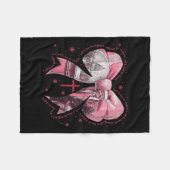 Couverture Polaire Je serai à la maison pour Noël (Devant (Horizontal))