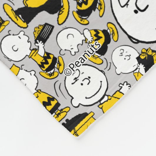 Couverture Polaire Je Suis Charlie Motif Brown (Coin)