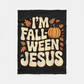 Couverture Polaire Je suis Jésus Fall-o-ween Halloween chrétien Groov