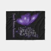 Couverture Polaire Je Suis La Conscience De La Violence Domestique À (Devant (Horizontal))