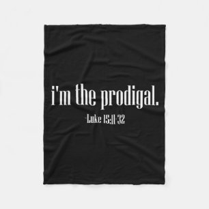 Couverture Polaire Je suis le Tee-shirt de l'Enfant Prodigue Luc 15 V