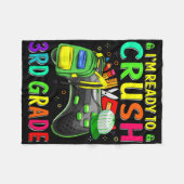 Couverture Polaire Je suis prêt à écraser 3e année Ck à l'école Vidéo (Devant (Horizontal))