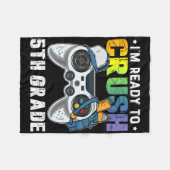 Couverture Polaire Je suis prêt à écraser 5e année jeu vidéo Ck To Sc (Devant (Horizontal))