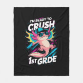 Couverture Polaire Je suis prêt à écraser l'école secondaire Axolotl  (Devant)