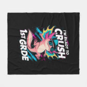 Couverture Polaire Je suis prêt à écraser l'école secondaire Axolotl  (Devant (Horizontal))