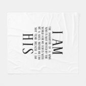 Couverture Polaire Je suis son ouatine faite sur commande (Devant (Horizontal))