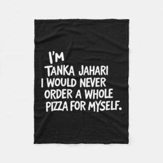 Couverture Polaire Je suis Tanka Jahari, mais je ne commanderais jama