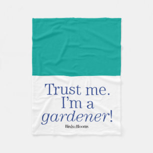 Couverture Polaire Je suis un jardinier
