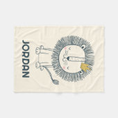 Couverture Polaire Je suis un petit roi (Devant (Horizontal))