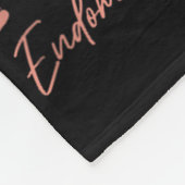 Couverture Polaire Je Suis Un Survivant. Sensibilisation au cancer de (Coin)