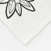 Couverture Polaire Je Suis Venu Pour Le Ski (Coin)