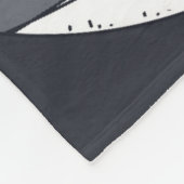 Couverture Polaire Je t'aime à la lune et au dos (Coin)