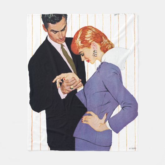 Couverture Polaire Je T'Aime, Mama Girl 2 (Devant)