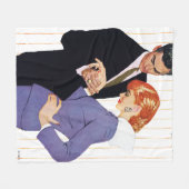 Couverture Polaire Je T'Aime, Mama Girl 2 (Devant (Horizontal))