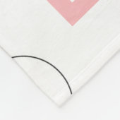 Couverture Polaire Je t'aime maman (Coin)