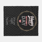 Couverture Polaire Je t'aime maman (Devant (Horizontal))