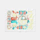 Couverture Polaire Je vais bien aider à la dépression Anxiété santé m (Devant (Horizontal))