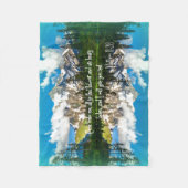 Couverture Polaire Je vais vous donner le repos Bible Verse (Devant)