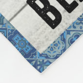 Couverture Polaire Je veux que tu saches que je t'aime, tu es mon sol (Coin)